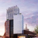 Modular Residential Tower To Be Built at Atlantic Yards (1) © SHoP Architects