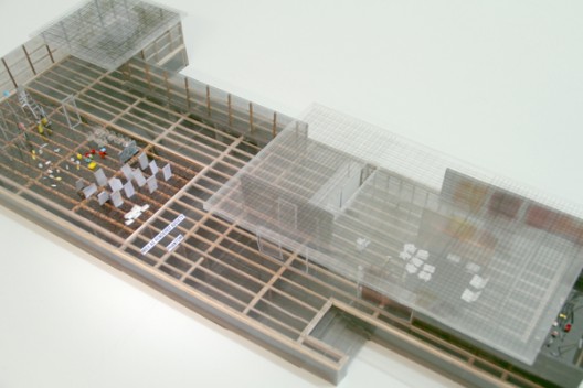 'Phantom. Mies as Rendered Society' Installation