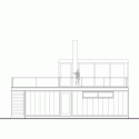 Laguna Verde House II / Altamirano Armanet Arquitectos Laguna Verde House II / Altamirano Armanet Arquitectos East Elevation 01