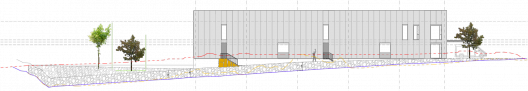 Elevación Longitudinal Fd_alzado_long_norte