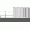 Velizy Cemetery / Philippe Harden + Olivier Rozé Architects Elevation