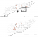 Dwellings in Spotorno / Ariu + Vallino Architects Dwellings in Spotorno / Ariu + Vallino Architects Section