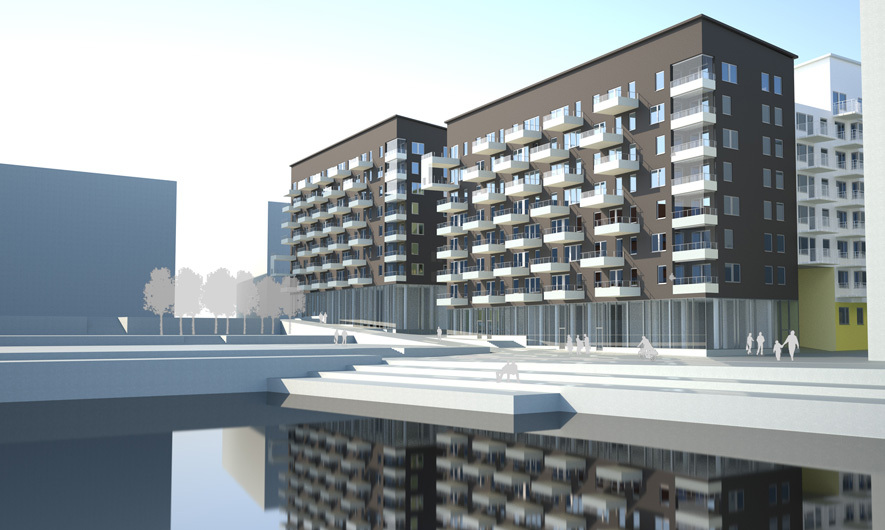 Sjövikstorget 1 / Rotstein Arkitekter