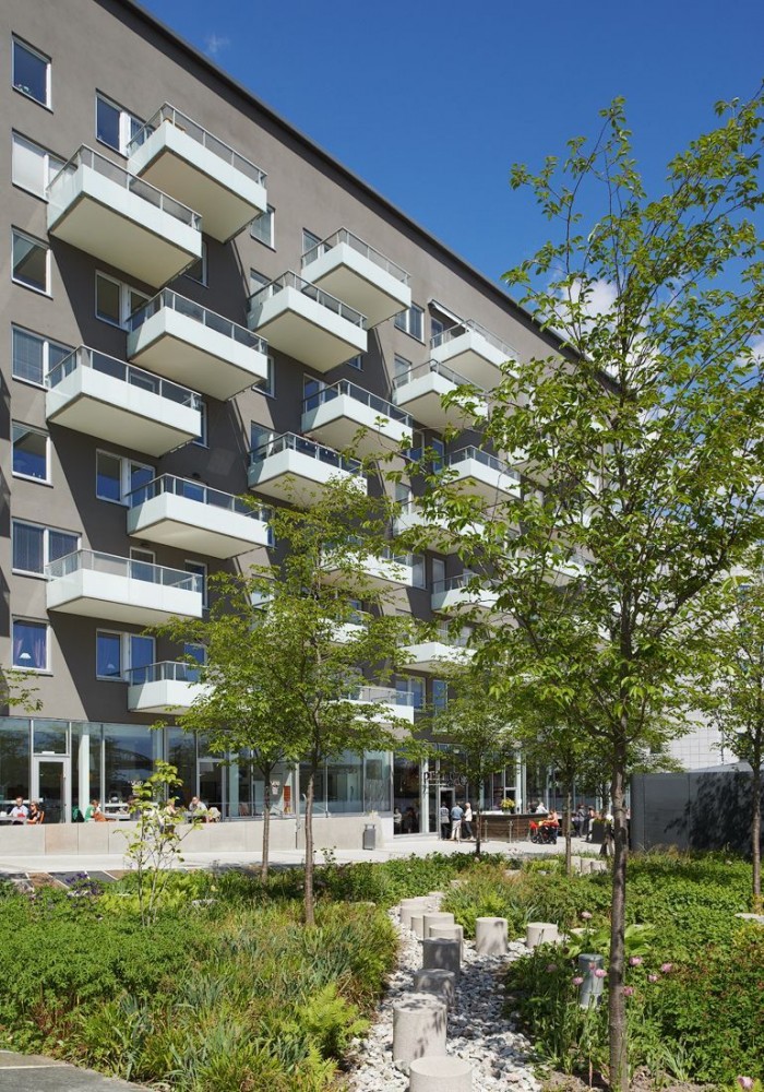 Sjövikstorget 1 / Rotstein Arkitekter