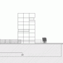 Edificio Multiusos Para Central Termosolar Astexol-2 / Sáenz De Oiza Arquitectos Edificio Multiusos Para Central Termosolar Astexol-2 / Sáenz De Oiza Arquitectos Cross Section