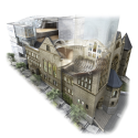 Canadian Museum in a Church / Provencher Roy + Associés Architectes Canadian Museum in a Church / Provencher Roy + Associés Architectes Model