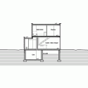 Detached House in Uccle / L'Escaut Architectures Detached House in Uccle / L'Escaut Architectures Section
