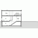 Detached House in Uccle / L'Escaut Architectures Detached House in Uccle / L'Escaut Architectures Section