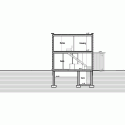 Detached House in Uccle / L'Escaut Architectures Detached House in Uccle / L'Escaut Architectures Section