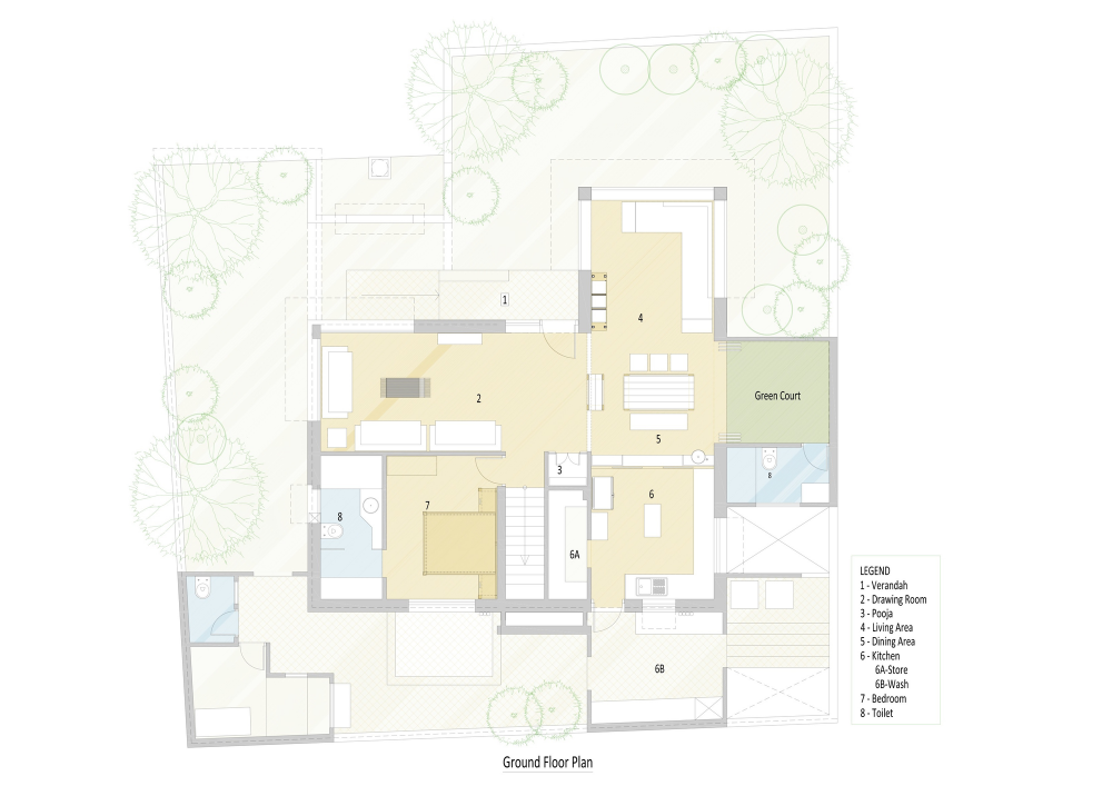 The Green House / Hiren Patel Architects