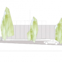 Retén De Policía Local Y Espacio Polivalente En Xixona / Daniel Martí Arquitectos Elevation