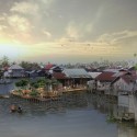 Firm Foundation, a 2013 SEED Award Winners, proposes a re-design of the waterfront for a poor community in Indonesia. Photo courtesy of Firm Foundation.