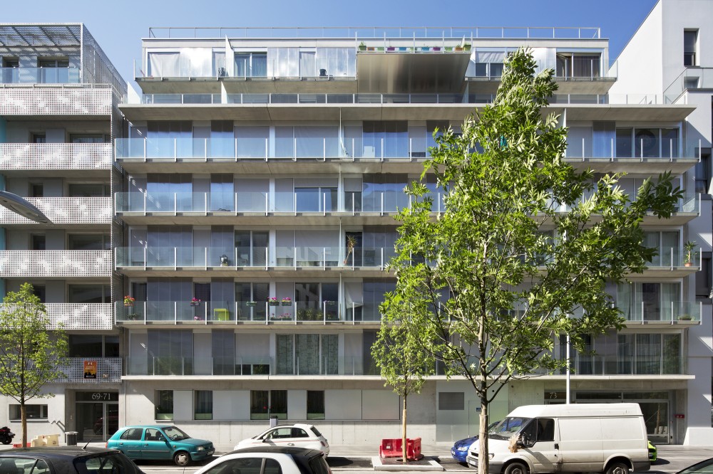 73 Apartments ZAC Seguin Rives de Seine – Lot B3B / Philippe Dubus Architectes