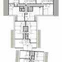 73 apartments ZAC Seguin Rives de Seine - Lot B3B / Philippe Dubus Architectes Plan