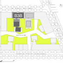 73 apartments ZAC Seguin Rives de Seine - Lot B3B / Philippe Dubus Architectes Site Plan