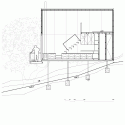 Refugio Pangal / EMa Arquitectos Refugio Pangal / EMa Arquitectos Section