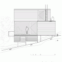 Refugio Pangal / EMa Arquitectos Refugio Pangal / EMa Arquitectos West Elevation