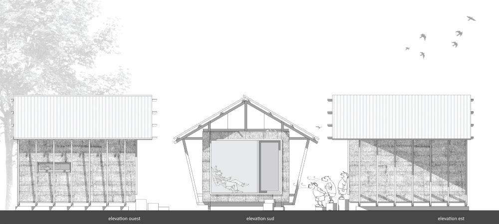 Ecologic Pavilion In Alsace / Studio 1984