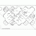 Higashifuchuu Apartments / Mejiro Studio First Floor Plan