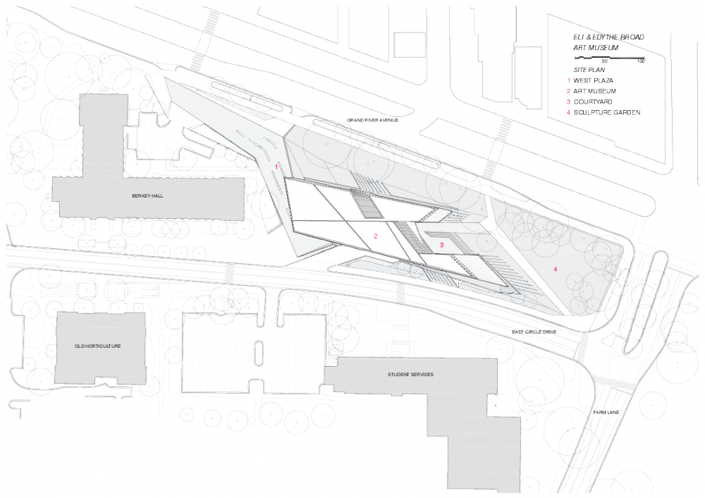 Eli & Edythe Broad Art Museum / Zaha Hadid Architects