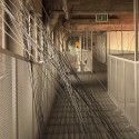 The Indicator: Morning, Lebbeus "1,400 steel rods were drilled into the polished concrete floors running SCI-Arc’s quarter mile"