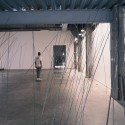 The Indicator: Morning, Lebbeus "The rods followed and populated the broad avenues of the studios as if the floor were shooting up filaments"