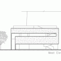 Insertion Below Chimney / Original Design Studio West Elevation