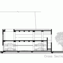 Insertion Below Chimney / Original Design Studio Cross Section