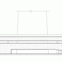 Insertion Below Chimney / Original Design Studio North Elevation