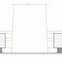 Insertion Below Chimney / Original Design Studio South Elevation