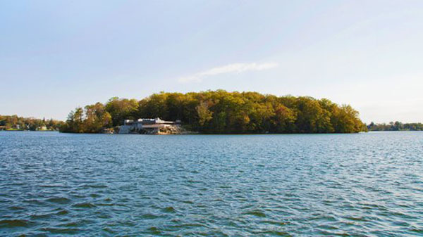 Controversial Frank Lloyd Wright-Designed Island For Sale