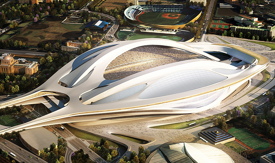 Zaha Hadid Wins Japan National Stadium Competition