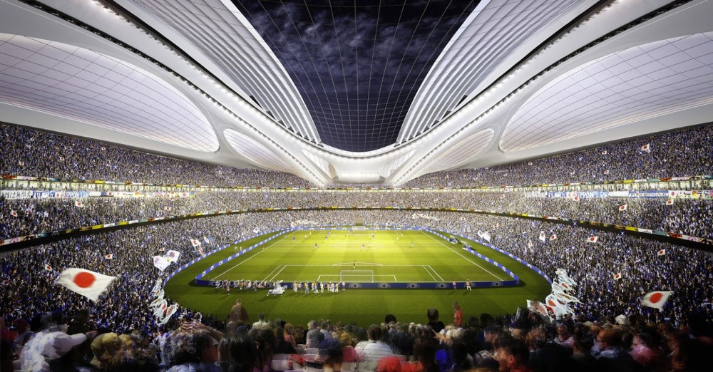 Zaha Hadid Wins Japan National Stadium Competition