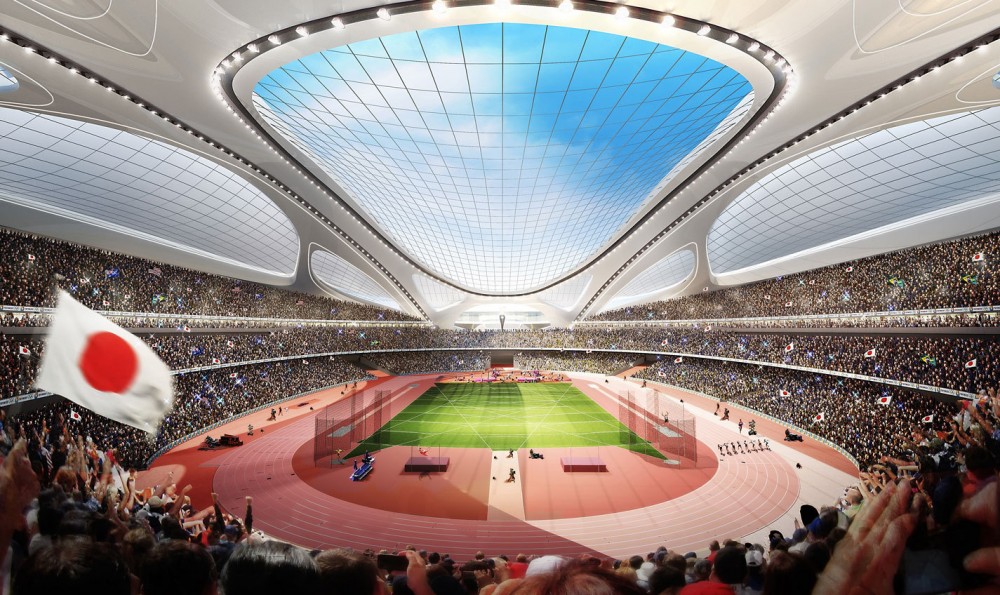 Zaha Hadid Wins Japan National Stadium Competition