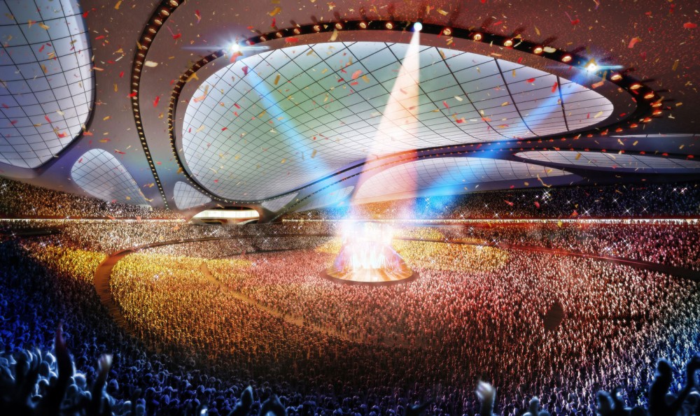 Zaha Hadid Wins Japan National Stadium Competition