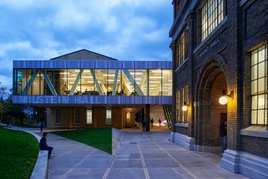 Milstein Hall at Cornell University. © Matthew Carbone