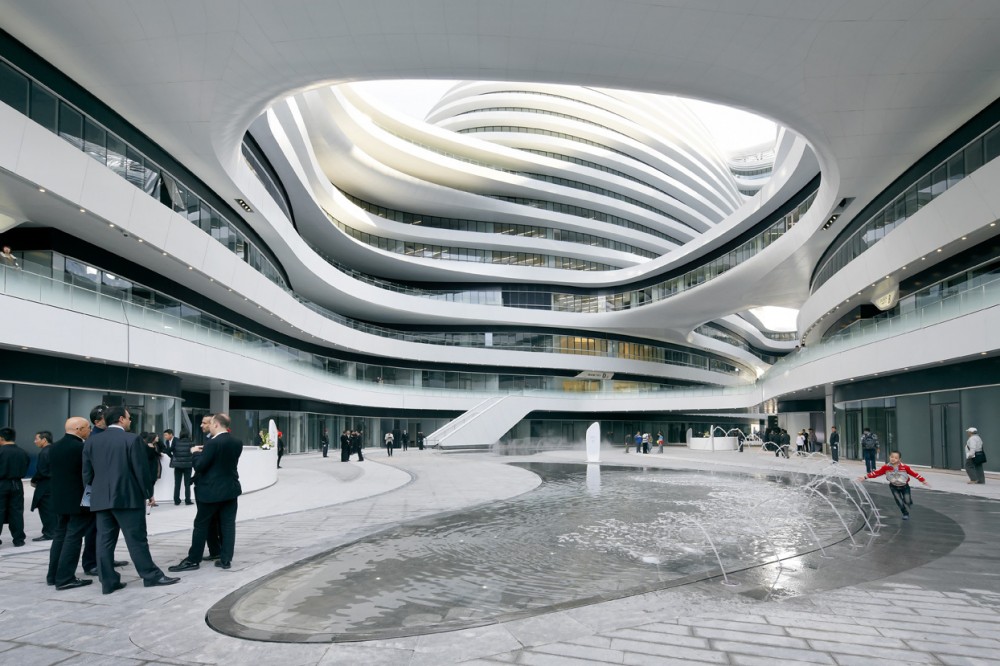 Galaxy Soho / Zaha Hadid Architects, by Hufton + Crow