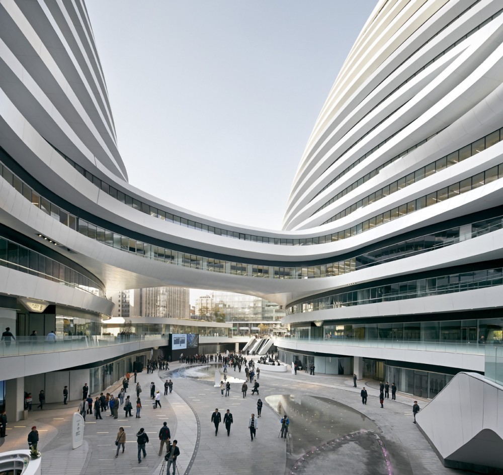 Galaxy Soho / Zaha Hadid Architects, by Hufton + Crow