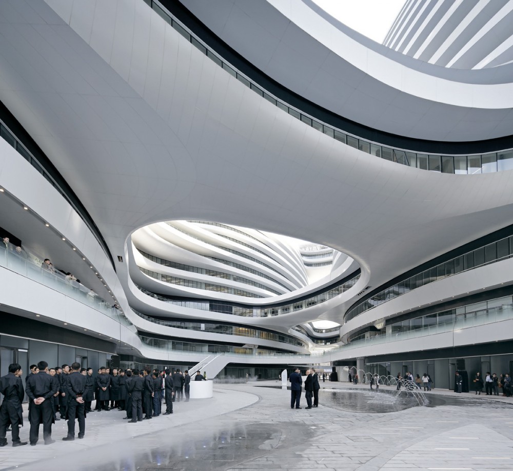 Galaxy Soho / Zaha Hadid Architects, by Hufton + Crow