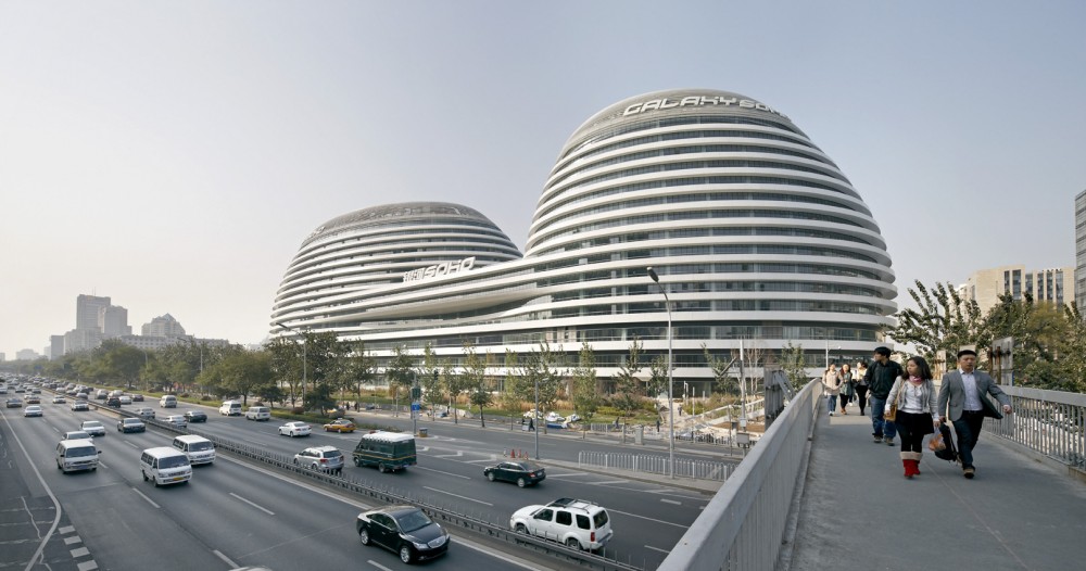 Galaxy Soho / Zaha Hadid Architects, by Hufton + Crow