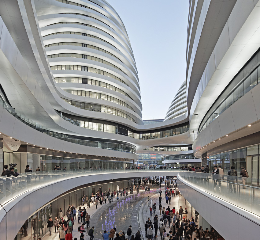 Galaxy Soho / Zaha Hadid Architects, by Hufton + Crow