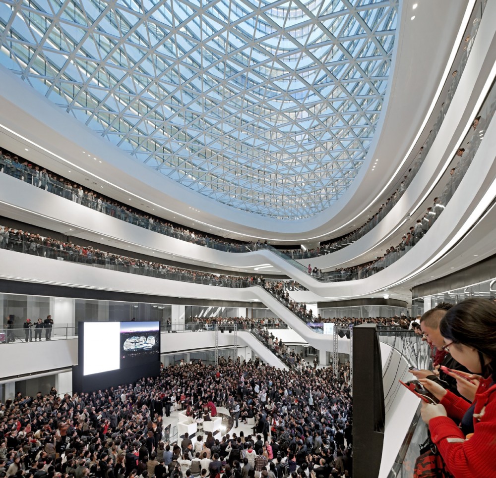 Galaxy Soho / Zaha Hadid Architects, by Hufton + Crow
