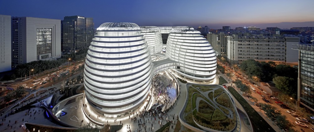 Galaxy Soho / Zaha Hadid Architects, by Hufton + Crow
