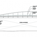 Compiegne Bridge / Explorations Architecture Compiegne Bridge / Explorations Architecture Elevation