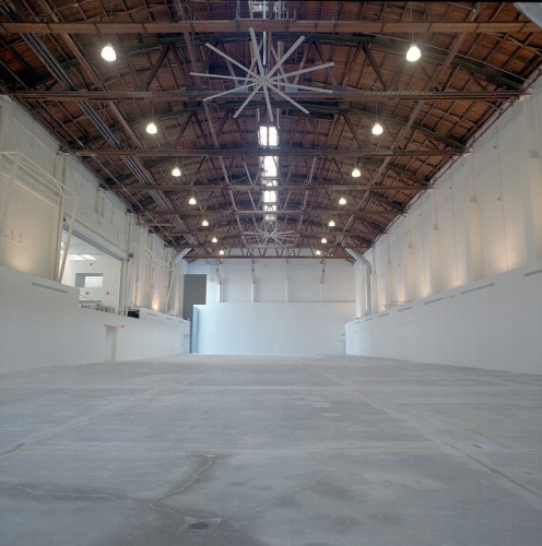 The former supersonic wind tunnel was renovated and add to the ACCD campus