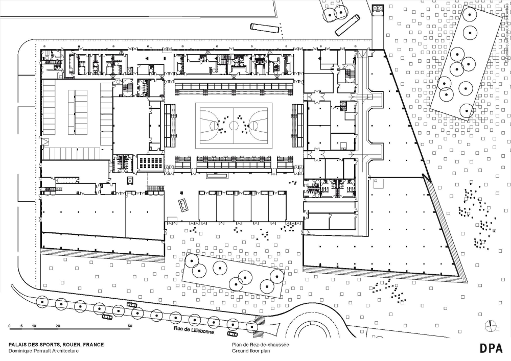 Palais des Sports de Rouen / Dominique Perrault Architecture