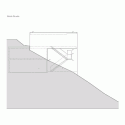 Casa En Un Acantilado / Fran Silvestre Arquitectos Casa En Un Acantilado / Fran Silvestre Arquitectos North East Elevation