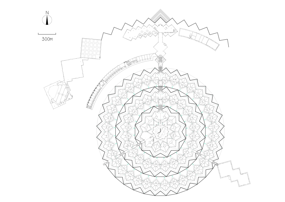 Xiangshawan Desert Lotus Hotel / PLaT Architects