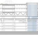 Call Center Querétaro / Estudio Lamela Arquitecto Section