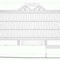Call Center Querétaro / Estudio Lamela Arquitecto North Elevation